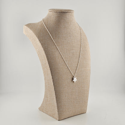 Freshwater Pearl Star Pendant S925 Silver Necklace