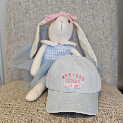 NEW YORK STREET Athleisure Denim Embroidered Cap – Mid Depth
