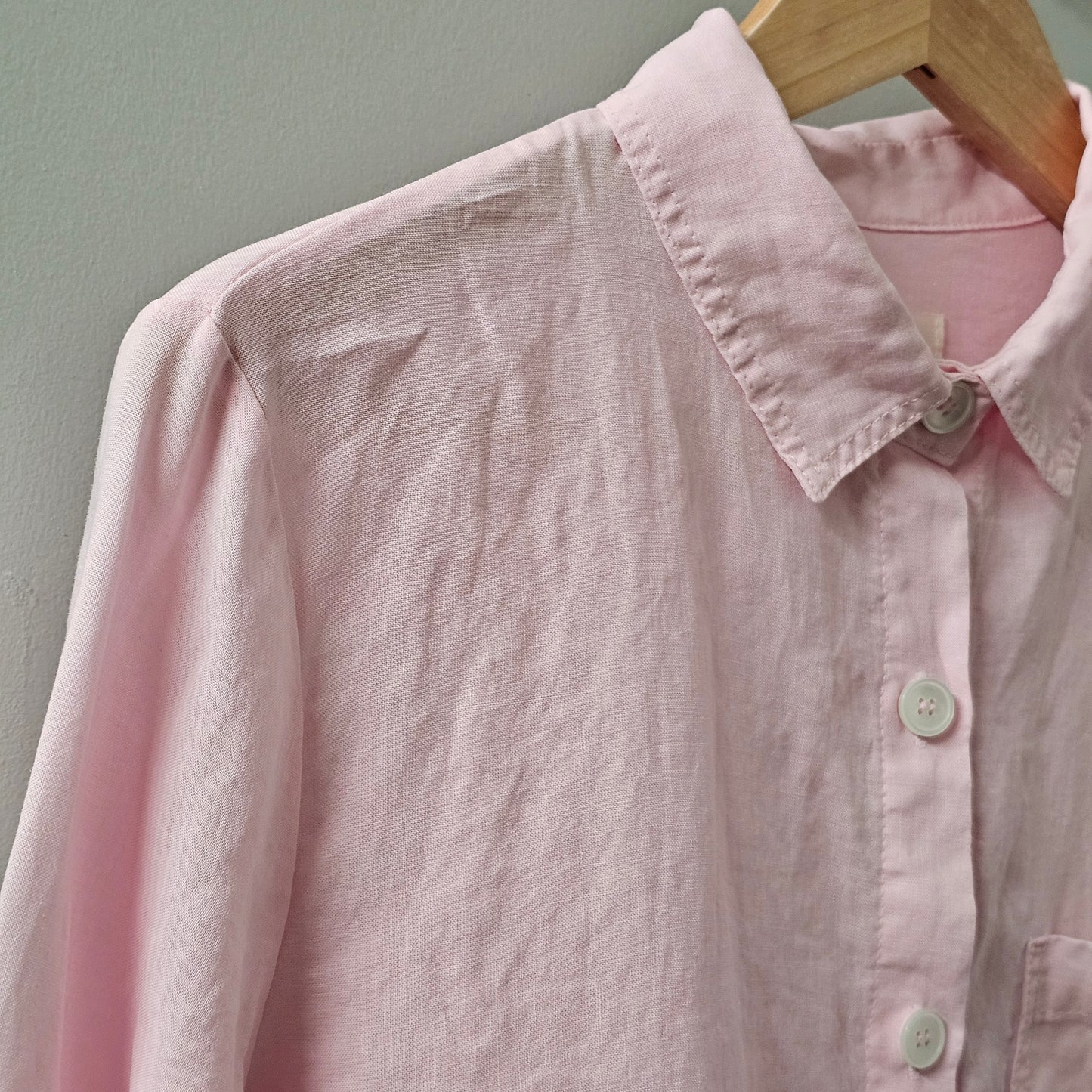 Soft Touch Premium Linen Shirt - Women One Size
