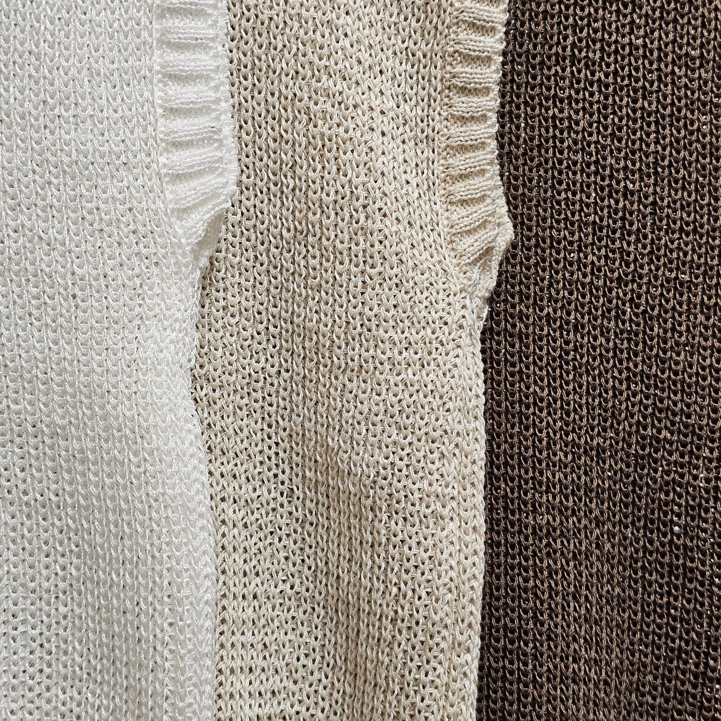 Relaxed Textured Knit Top - Women One Size