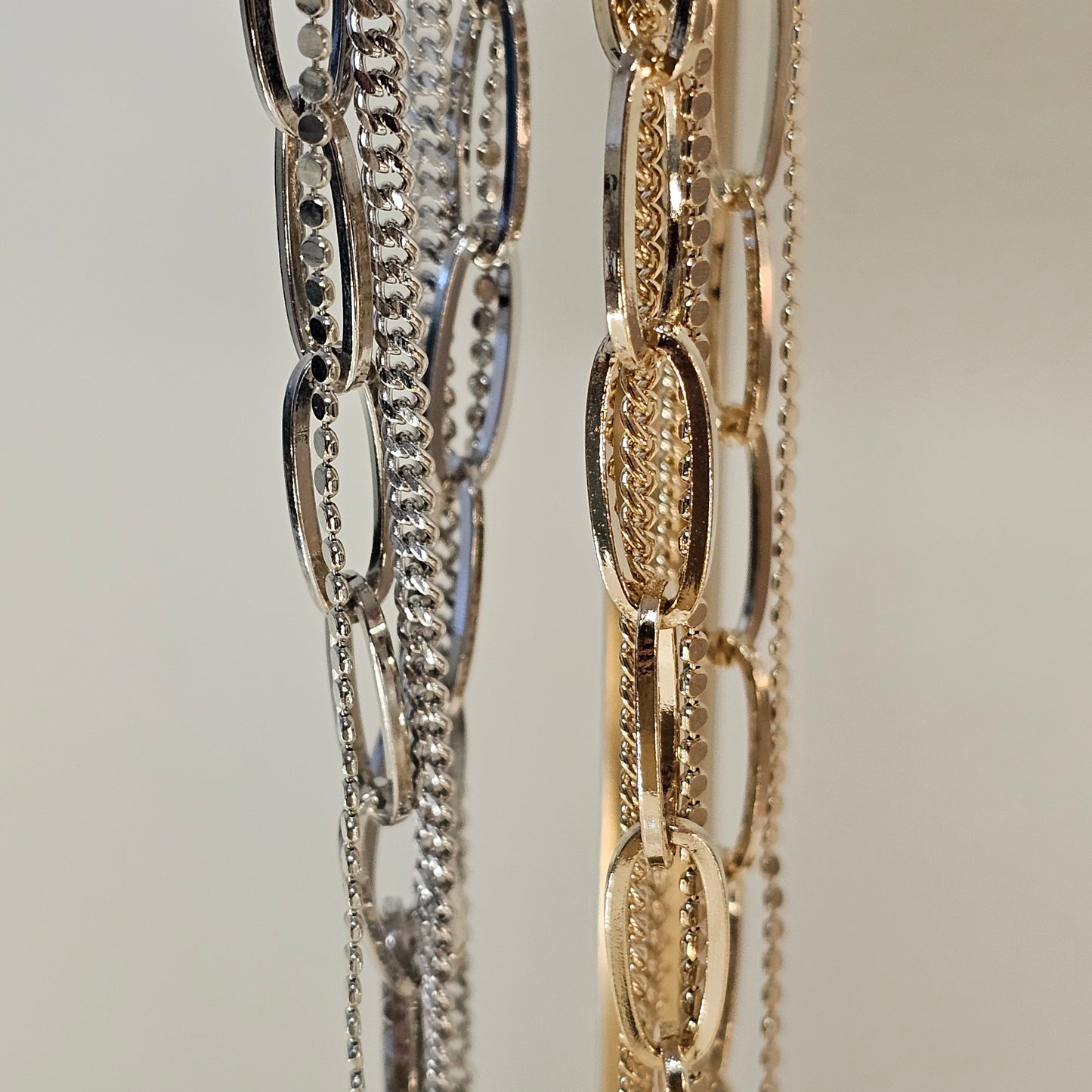 Triple Layer Coin Pendant Necklace