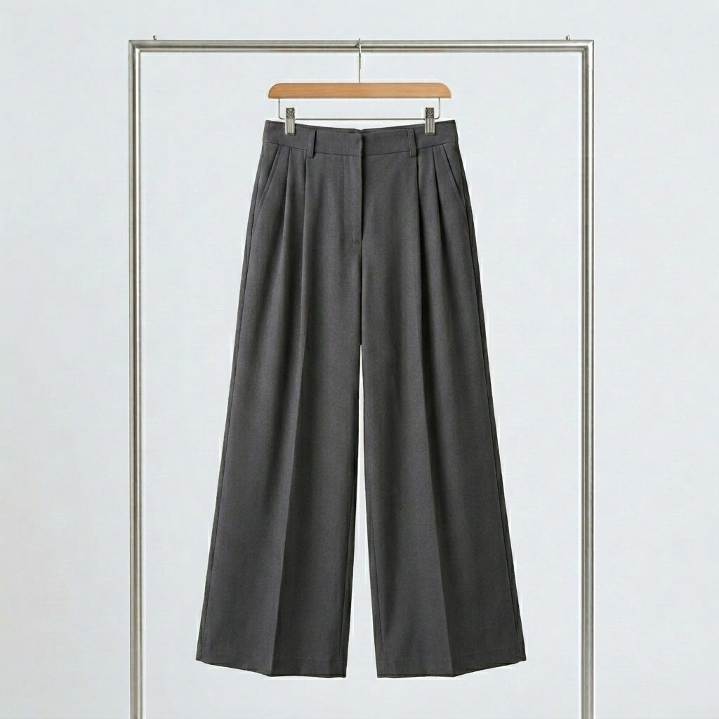 ALEX Tailored Wide Slacks – Women One Size