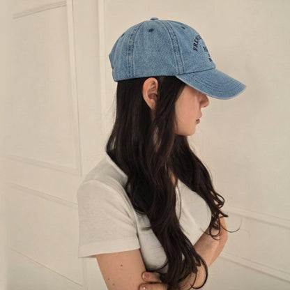 FRENCH’S TOAST PARIS 1983 Denim Embroidered Cap – Mid Depth