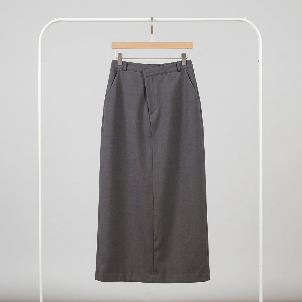 ATELIER LINE – Tailored Long Skirt – Women One Size