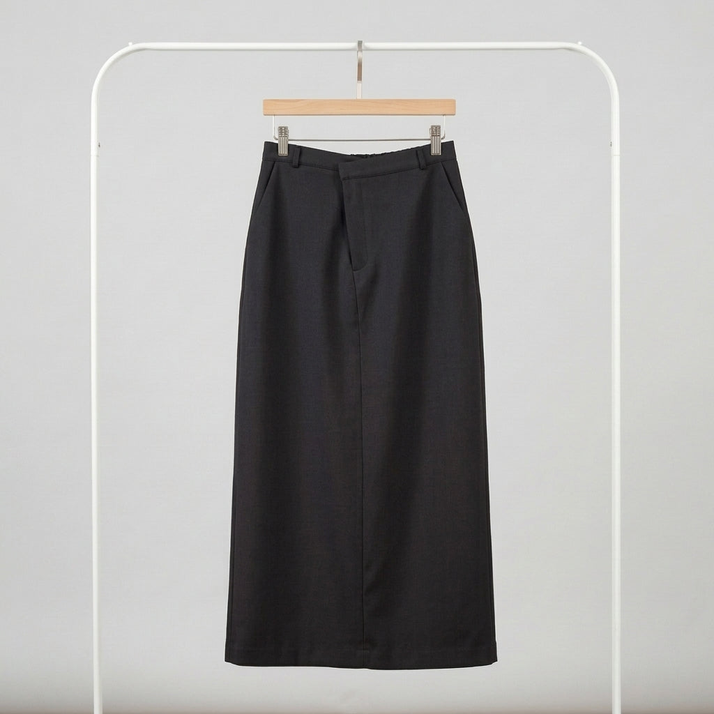 ATELIER LINE – Tailored Long Skirt – Women One Size
