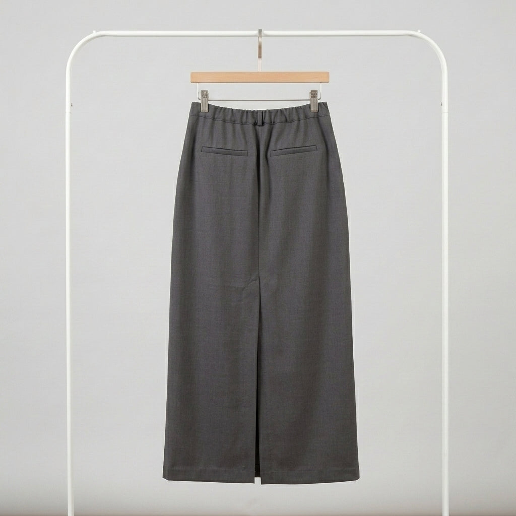 ATELIER LINE – Tailored Long Skirt – Women One Size
