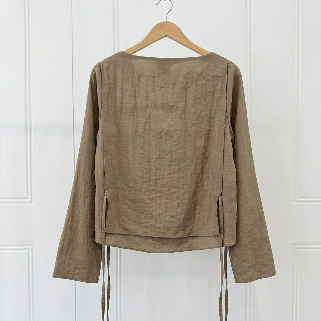 EMMA Draped Blouse  – Women One Size