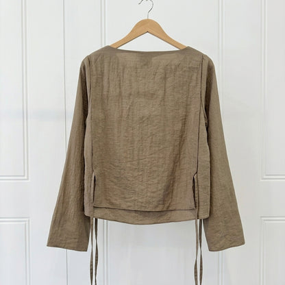 EMMA Draped Blouse  – Women One Size