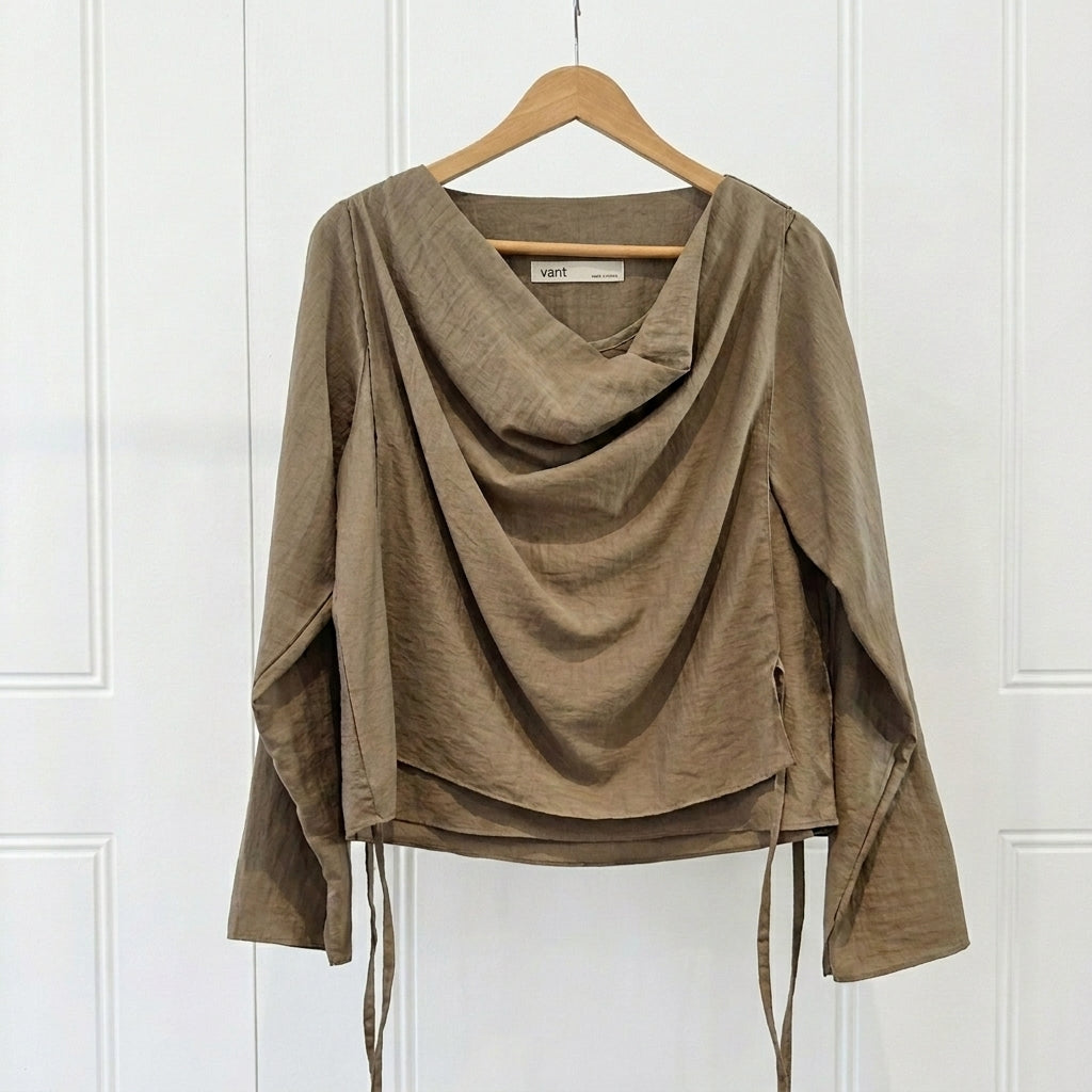 EMMA Draped Blouse  – Women One Size