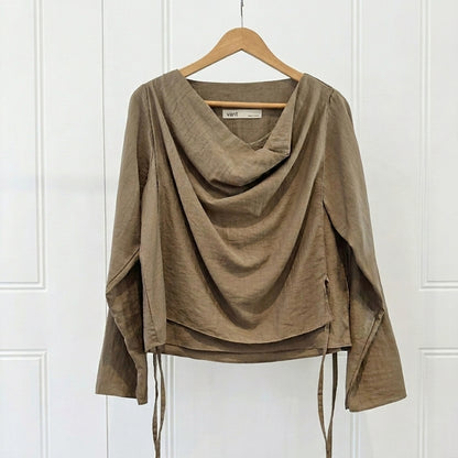 EMMA Draped Blouse  – Women One Size