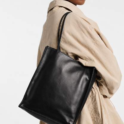 EDEN SLIM LEATHER SHOULDER BAG