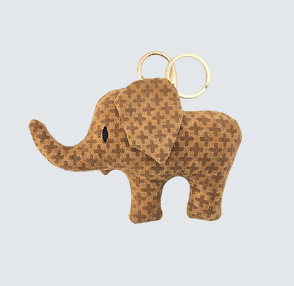 Elephant Handmade Fabric Charm & Keychain