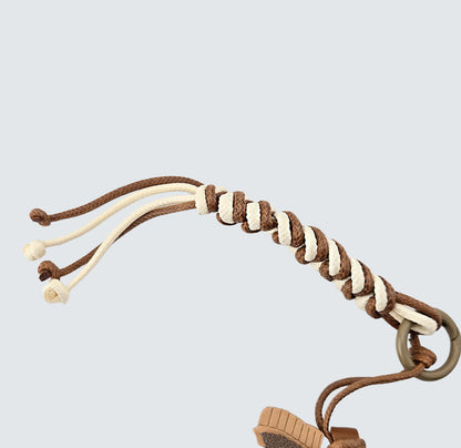 Rocking Horse Bag Charm & Keychain – Premium Braided Loop Design