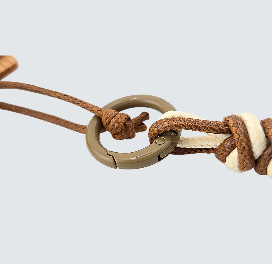 Rocking Horse Bag Charm & Keychain – Premium Braided Loop Design