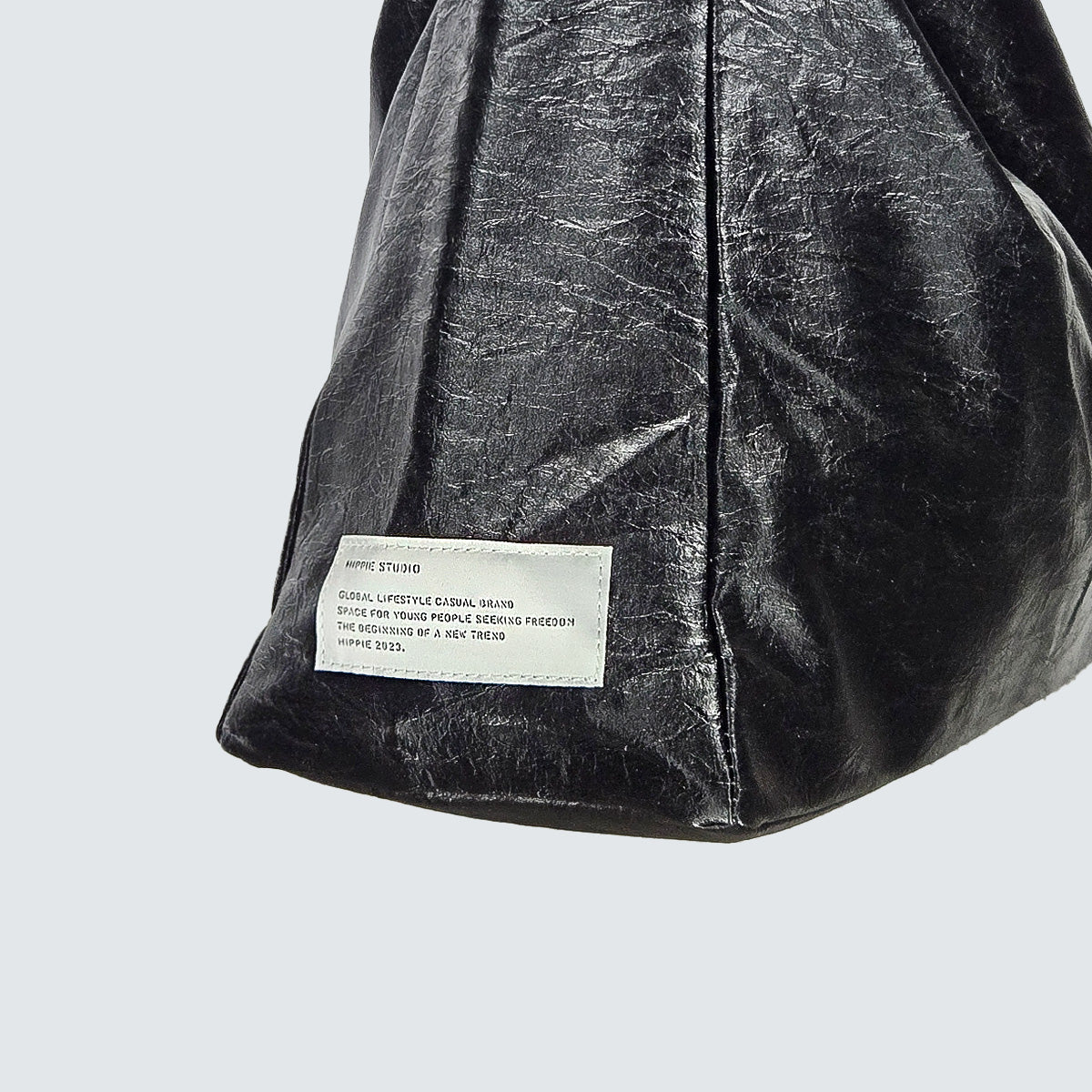 CRACK SHINE 2-WAY CROSSBODY SHOULDER BAG -Black, Brown