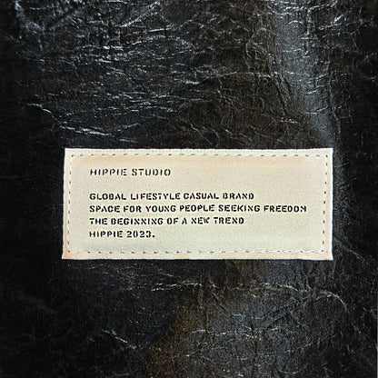 CRACK MINI BUCKET DRAWSTRING TOTE BAG