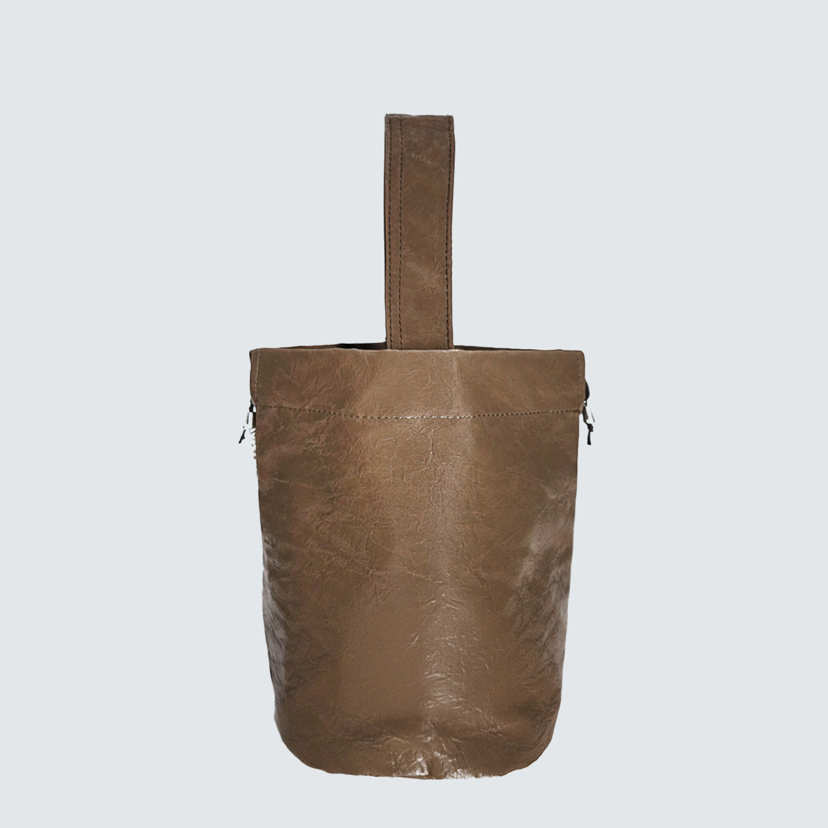 CRACK MINI BUCKET DRAWSTRING TOTE BAG