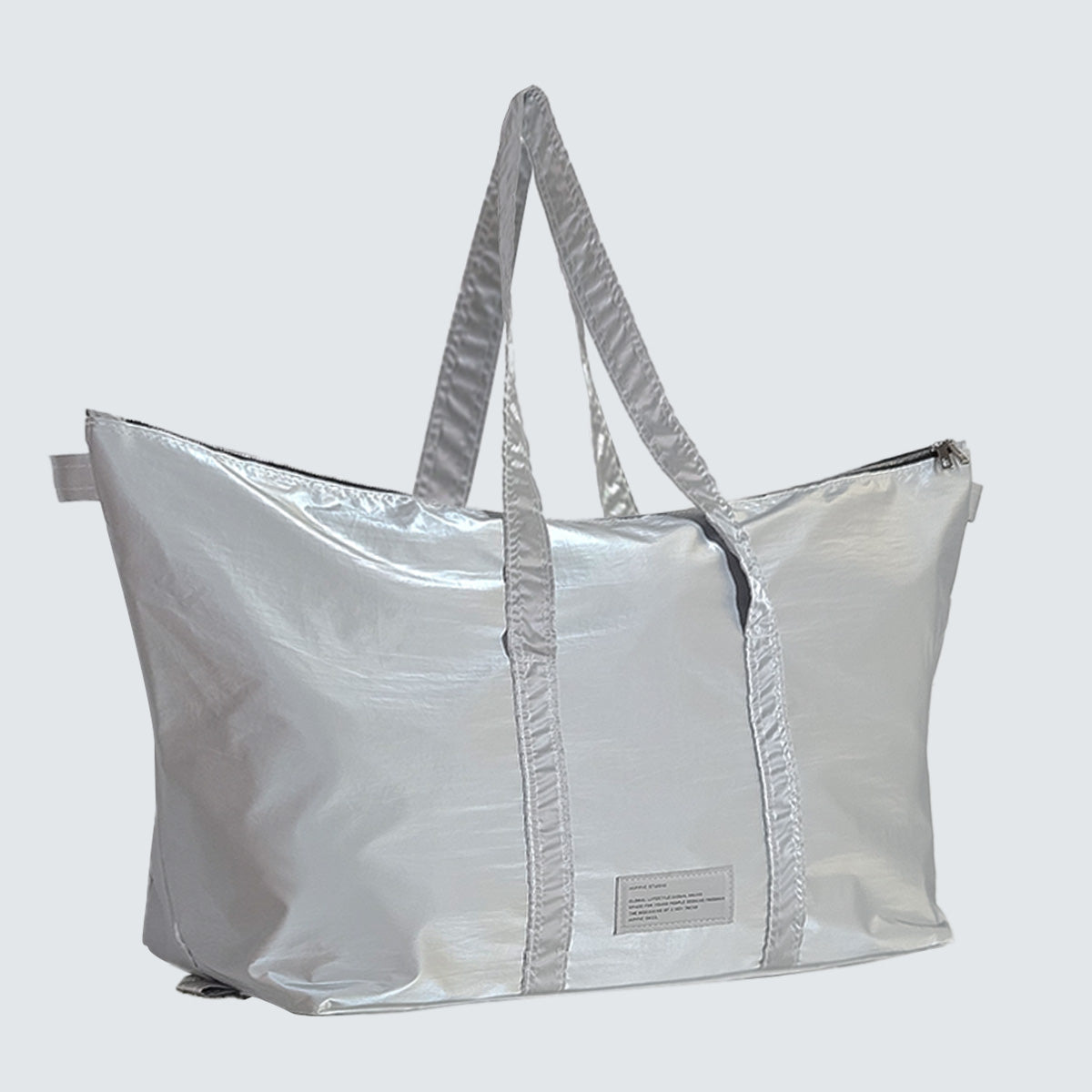 URBAN MULTI-FORM TRAVEL SHOULDER BAG -Silver