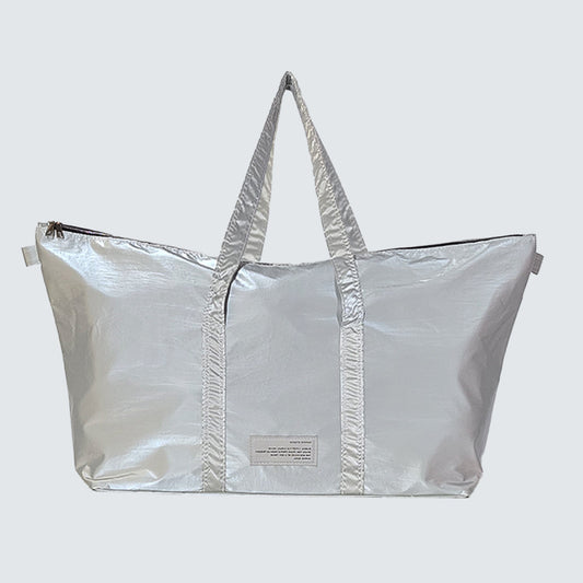 URBAN MULTI-FORM TRAVEL SHOULDER BAG -Silver