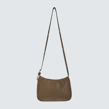 CRACK MINI EYELET CROSSBODY BAG - Black, Brown