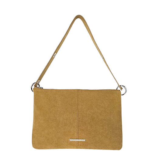 ZEST CLUTCH SHOULDER BAG (SUEDE 2-WAY)