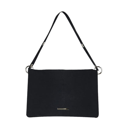 ZEST CLUTCH SHOULDER BAG (SUEDE 2-WAY)