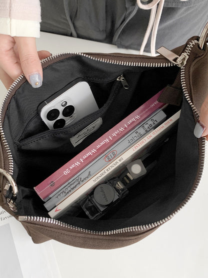 ZEST CLUTCH SHOULDER BAG (SUEDE 2-WAY)