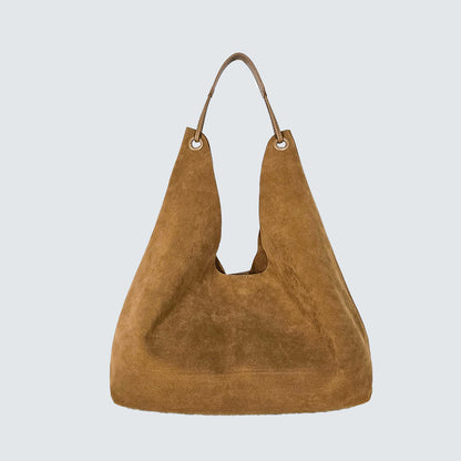 VELA SUEDE SHOULDER BAG