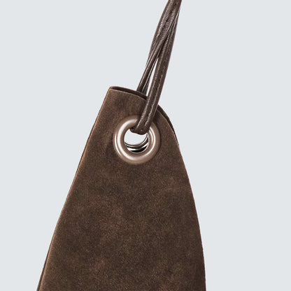 VELA SUEDE SHOULDER BAG