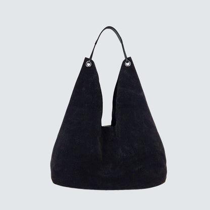 VELA SUEDE SHOULDER BAG
