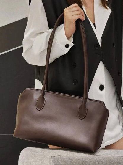 LUNE LEATHER SHOULDER BAG