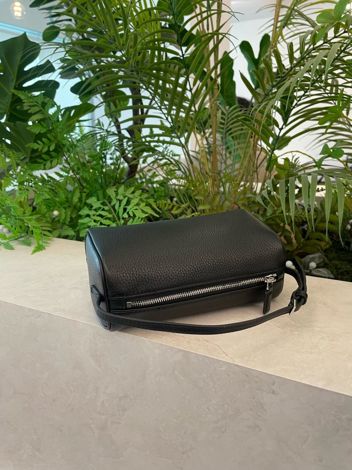 Arden Barrel Leather Tote Bag