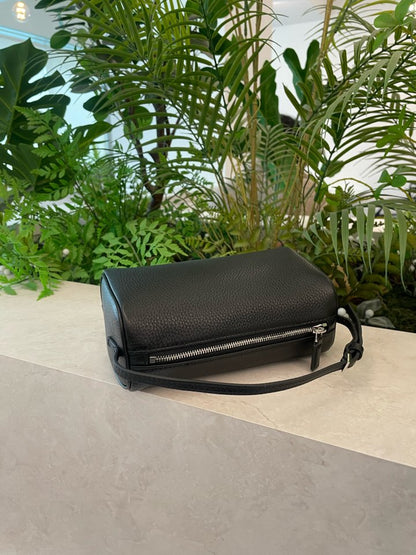 Arden Barrel Leather Tote Bag