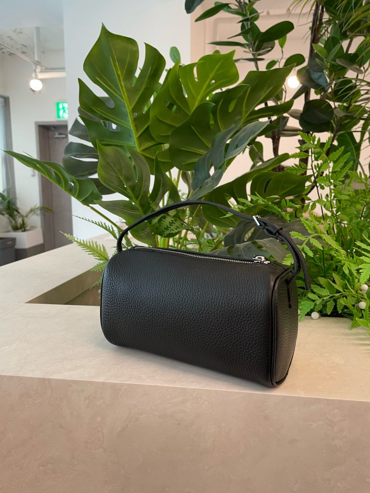 Arden Barrel Leather Tote Bag