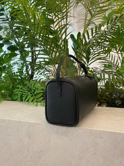 Arden Barrel Leather Tote Bag