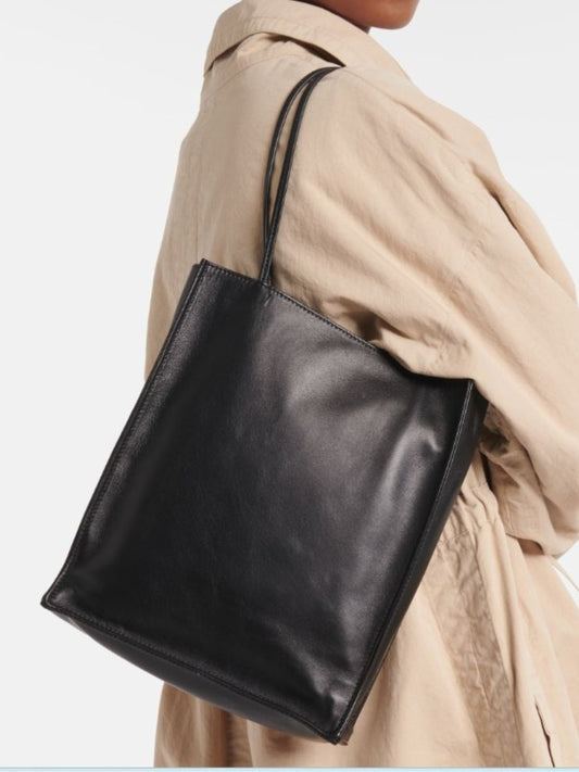EDEN SLIM LEATHER SHOULDER BAG
