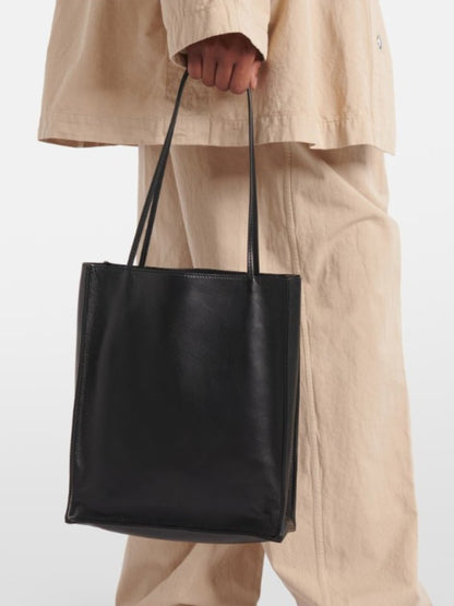 EDEN SLIM LEATHER SHOULDER BAG