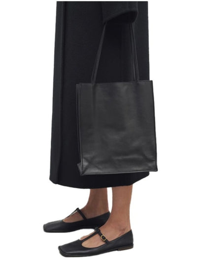 EDEN SLIM LEATHER SHOULDER BAG