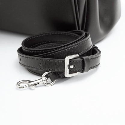 AVEN Drape Lock Leather Handbag
