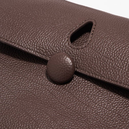 LUNE Button Flap Cowhide Mini Bag