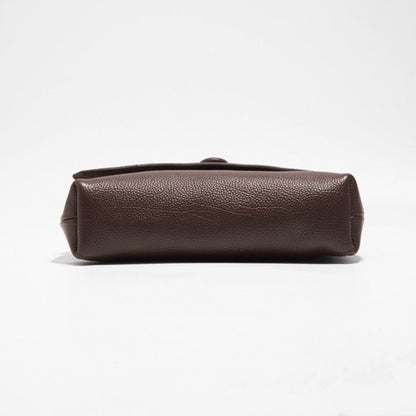 LUNE Button Flap Cowhide Mini Bag