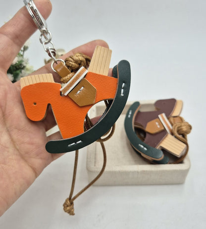 Rocking Horse Bag Charm & Keychain