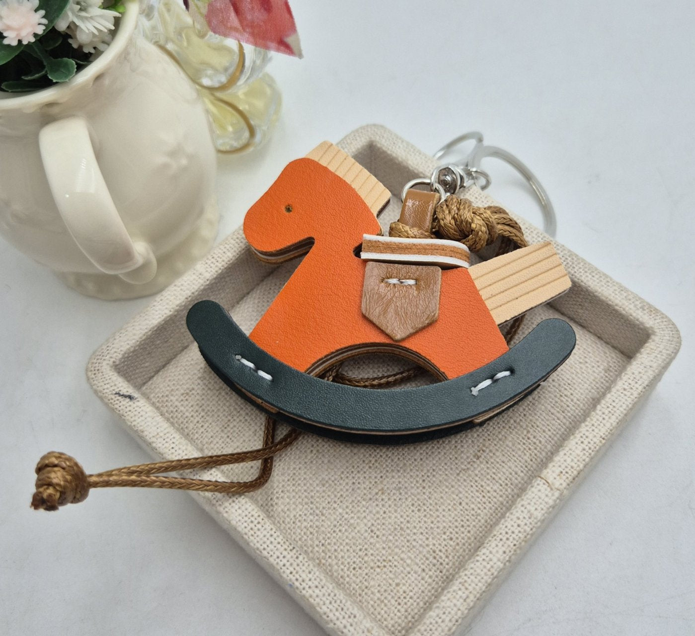 Rocking Horse Bag Charm & Keychain
