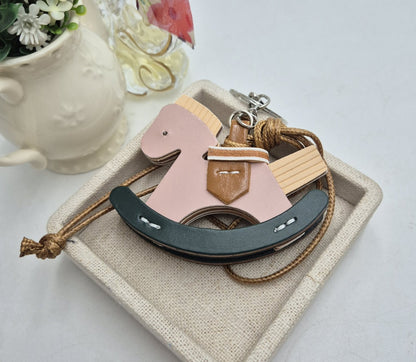 Rocking Horse Bag Charm & Keychain