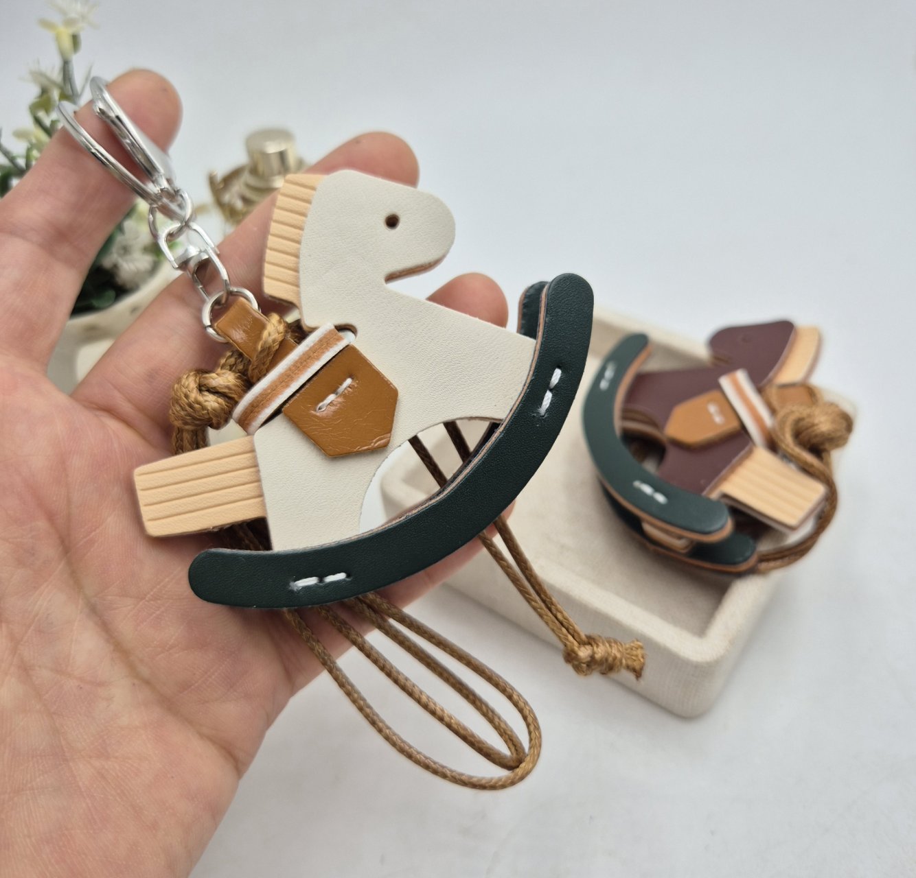 Rocking Horse Bag Charm & Keychain