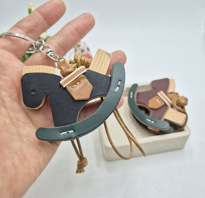 Rocking Horse Bag Charm & Keychain
