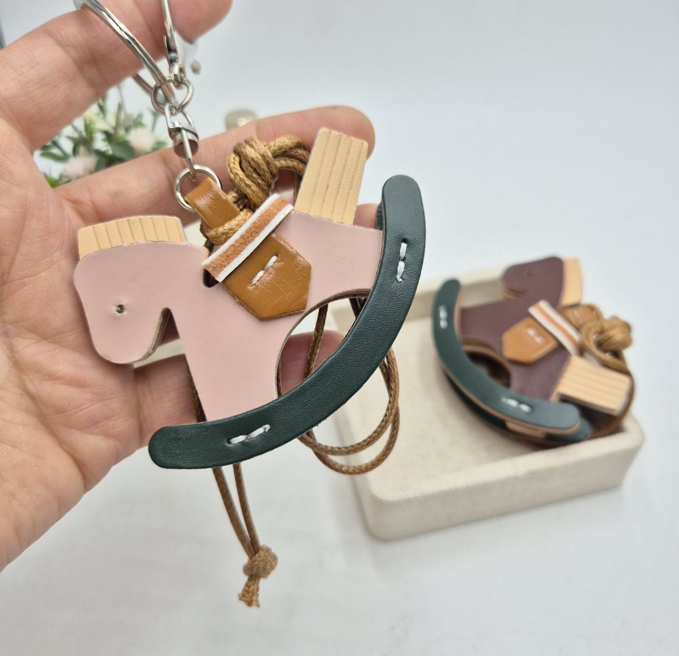 Rocking Horse Bag Charm & Keychain