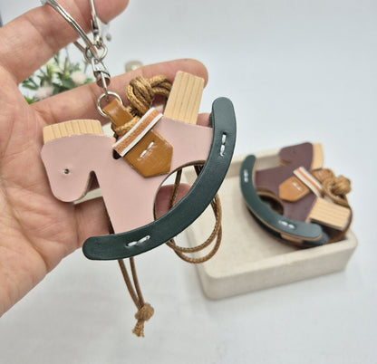 Rocking Horse Bag Charm & Keychain