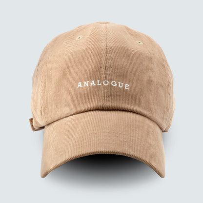 ANALOGUE Corduroy Embroidered Cap