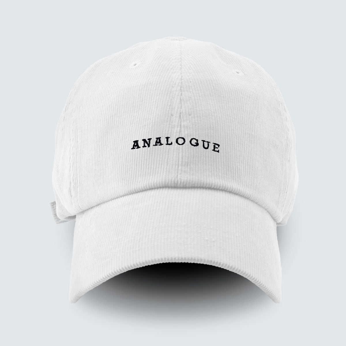 ANALOGUE Corduroy Embroidered Cap